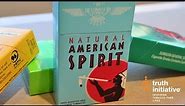 "Natural" American Spirit cigarettes are not a safer choice