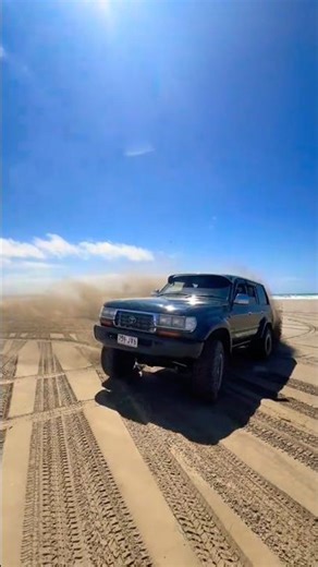 “LC80 Land Cruiser 🔥 Massive Sand Drift Action!”