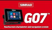Simrad GO7™ | Touchscreen Chartplotter and Navigation System