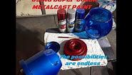 How to spray paint metalcast from duplicolor.