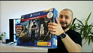 Unboxing my first Sony PS4 Slim 1TB - review + 5 min gameplay on 4K TV