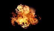 Big Fire Explosion Sound effect M4 video Download Fire explosions background movie effect free