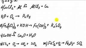 ГДЗ по химии 8 класс, Габриелян. Химические уравнения. § 28, з.2