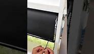how to install chain stoppers on a roller blind