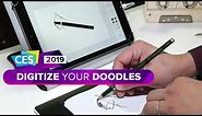 CES 2019: This tablet makes paper drawings digital