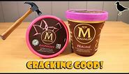 Magnum Raspberry & Praline Ice Cream Tubs with Chocolate Shell Food Review | Birdew Reviews