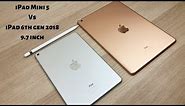 iPad Mini 5 vs iPad 2018 6th gen 9.7 inch | Best budget iPad 2019