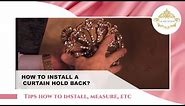 Video #46: Tips From Us: How to Install Curtain Holdbacks in 3 Simple Steps