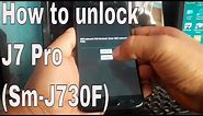 Samsung J7 Pro (Sm-J730F) Network Unlock Done 100% Tested