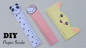 How to Make Paper Scale / Back to School / Origami / Paper craft / DIY Paper Scale