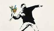 The Absurdity of War: Banksy’s 'Love is in the Air'