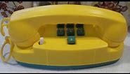 SOLD Vintage Talking Play Phone Handi-Craft Battery Operated Toy Telephone