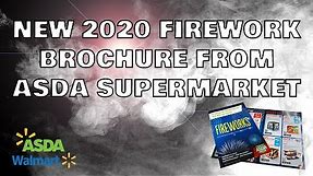 Asda Supermarket 2020 TNT Fireworks Leaflet!