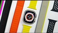 Every Apple Watch ULTRA Band! Trail Loop, Alpine Loop, and Ocean Band...Compared!