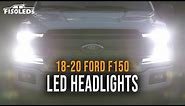How to install 2018-20 Ford F150 LED Headlights - Replacing factory halogens with CREE LEDs