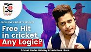 Free hit History || Free-hit in cricket || cricket rules || No Ball rule in cricket