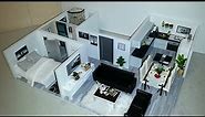 DIY Miniature Modern Dollhouse Apartment #4