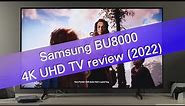 Samsung BU8000 4K UHD TV review - repacked 2021 AU series?