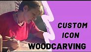 Custom Icon Wood Carving