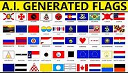 World Flags Created By Artificial Intelligence...