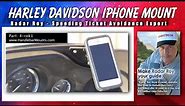 Harley Davidson iPhone Mount Waterproof w/Lifeproof Case
