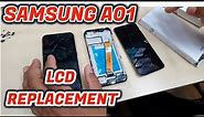 Samsung A01 LCD Screen Replacement Step By Step