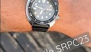 WOTD: Seiko Turtle SRPC23 anthracite. That sunburst dial is just beautiful in bright light #shorts