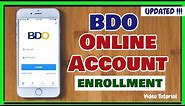 BDO Online Bank Account Enrollment: How to Register to BDO Online Banking Account