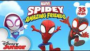 Spidey's Best Moments! | Compilation | Marvel's Spidey and his Amazing Friends | @disneyjunior