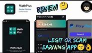 MathPlus Review | Legit or Scam Earning App