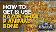 Razor-Sharp Animal Bone WoW
