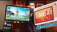 Samsung Galaxy Tab A7 in Pakistan| Unboxing & Impression | Snapdragon 662