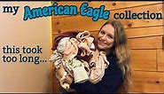 MY AMERICAN EAGLE COLLECTION | Trying on my American Eagle jeans, shirts, and belts (try on)