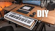 Diy Midi Keyboard Tray (Vlog)