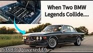 Two of BMW's Greatest Creations Combined... The E34 M5 S38 Powered E9 Coupe | First Look & Drive
