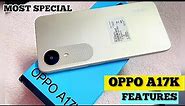 Oppo A17k Gold Unboxing & Review/ Oppo A17k 64GB price, Specifications & many more #oppoa17k
