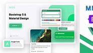 Bootstrap 5 & Vue - Free Material Design UI KIT