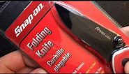 Live Unboxing: The Snap-On Folding Knife