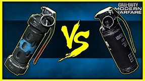 Flashbang vs Stun Grenade in Modern Warfare!