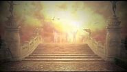 A Vision of Entering Heaven- ( from The Bridge of Triumph painting)