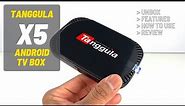 Tanggula X5 Android TV Box | Live TV Box | Channel List Included