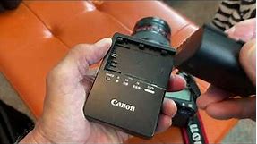 How to charge your Canon EOS 5D Mark 2 battery