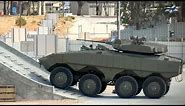 Watch: The First Wheeled Eitan APC with a Turret-Mounted Gun