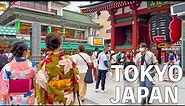 【4K】Tokyo, Asakusa walking tour | Japan