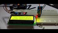 Temperature & Humidity Sensor | DHT 11 With I2C Module LCD Display
