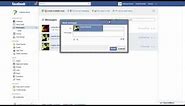 How to work with private messages in Facebook