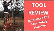 MILWAUKEEE SDS MAX ROTARY HAMMER DRILL 1 9/16" GROUND ROD DRIVER,