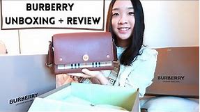 Burberry Bag Unboxing + Review 👜