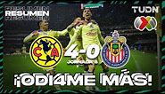 América 4-0 Chivas - HIGHLIGHTS | América 4-0 Chivas | AP2023-J8 | Liga Mx | TUDN