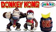 Donkey Kong e Diddy Kong - World of Nintendo Action Figures Review